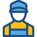 shipping and delivery,avatar,professions and jobs,user,people,job,occupation,profession,delivery man,driver,courier ok 